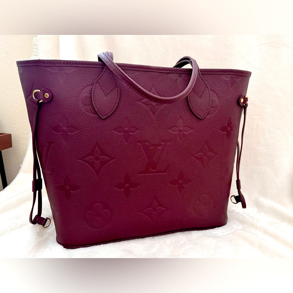 Louis Vuitton Empreinte Neverfull - wine
